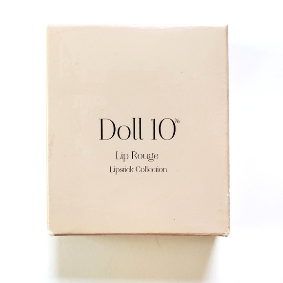 Doll 10 Lip Rouge Lipstick Collection 4 colors NEW - Picture 3 of 8